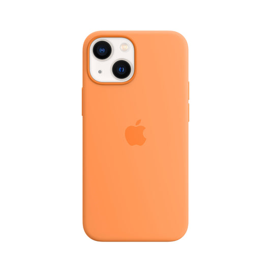 iPhone 13 mini Silicone Case with MagSafe - Marigold