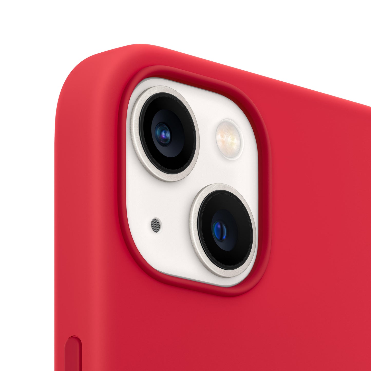 iPhone 13 Silicone Case with MagSafe _ (PRODUCT)RED