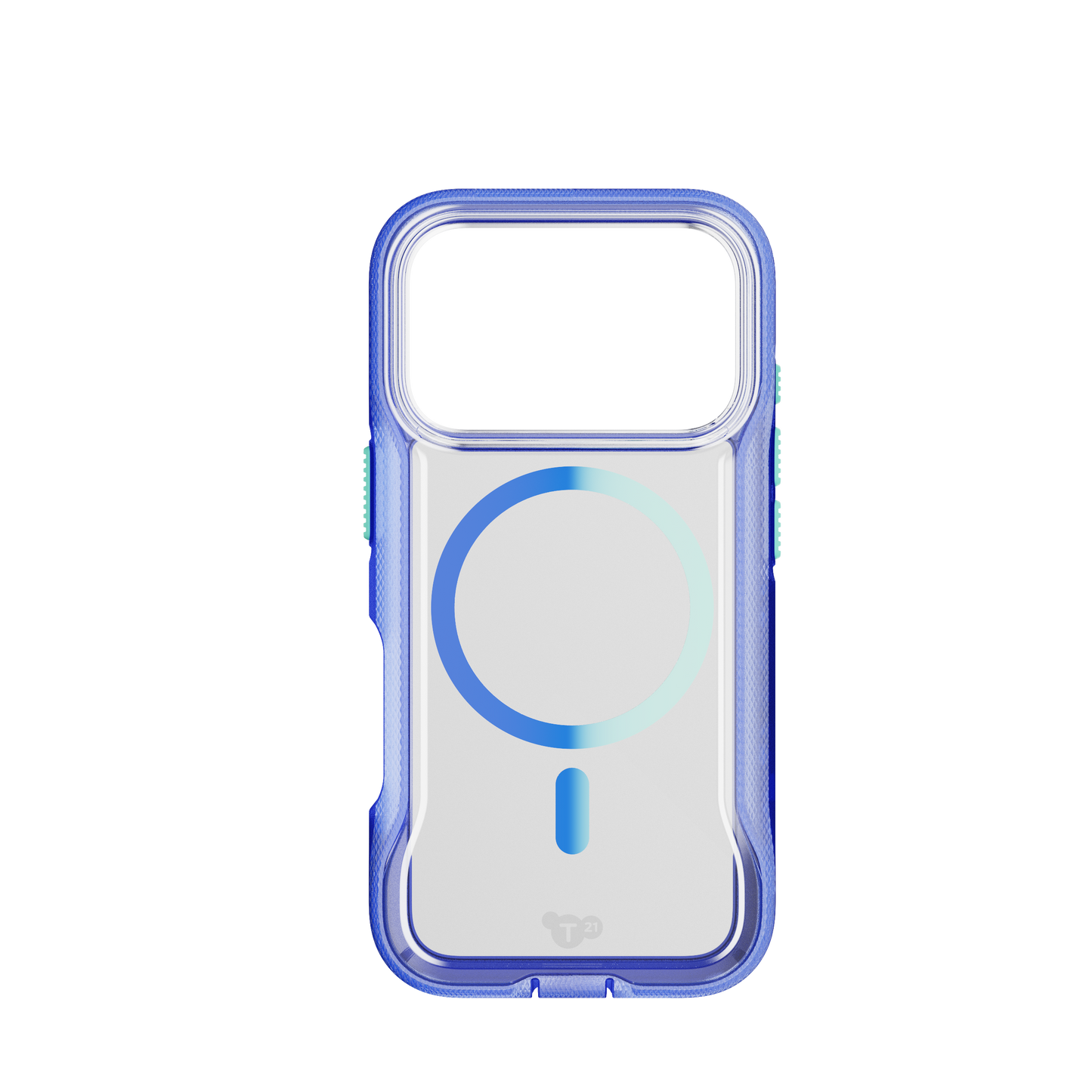 TECH21 EvoPro MagSafe Case for iPhone 17 Pro - Electric Blue/Jelly Mint