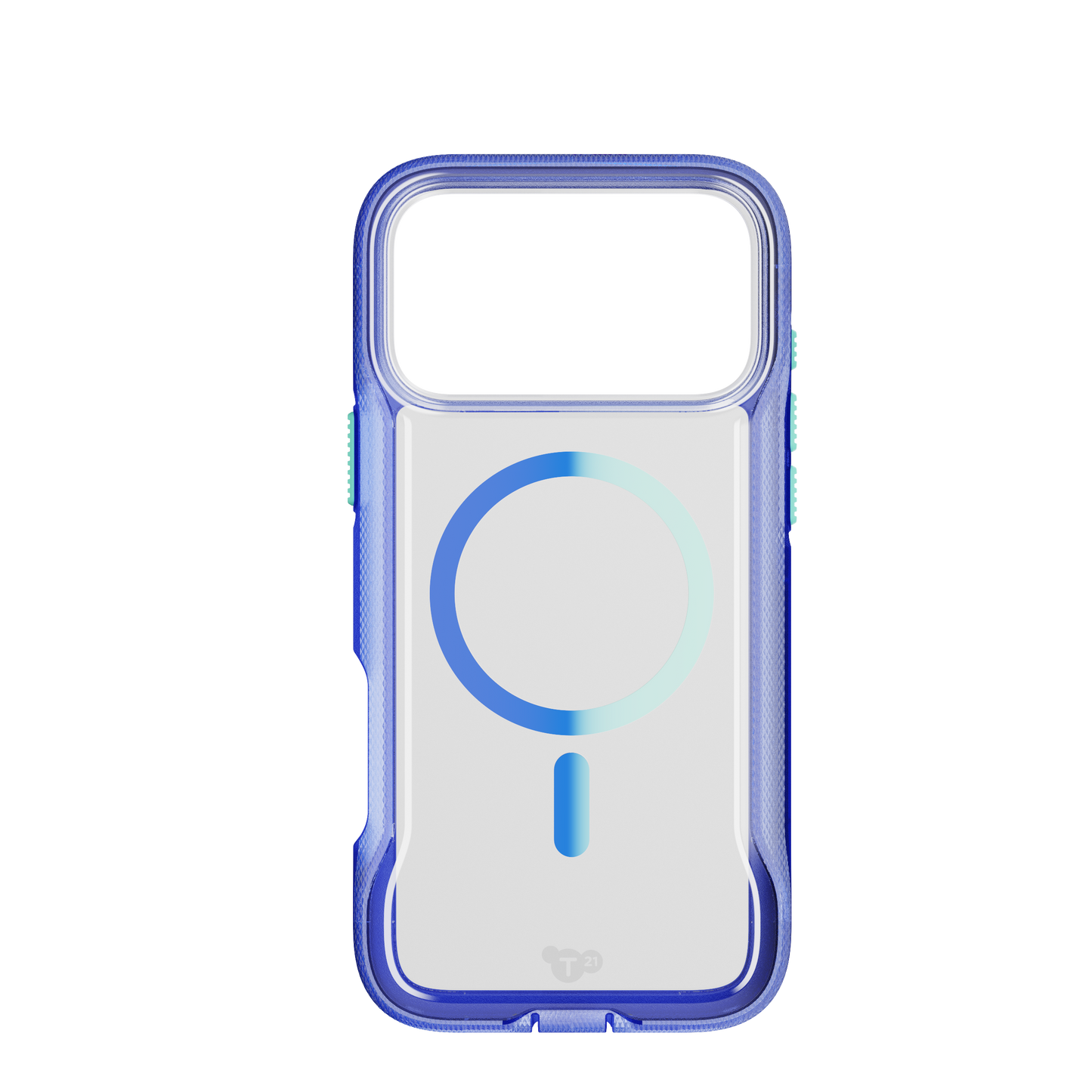 TECH21 EvoPro MagSafe Case for iPhone 17 Pro Max - Electric Blue/Jelly Mint