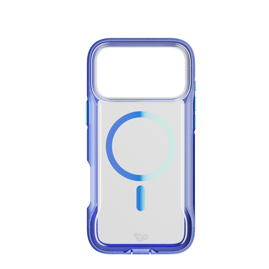 TECH21 EvoPro MagSafe Case for iPhone 17 Pro Max - Electric Blue/Jelly Mint