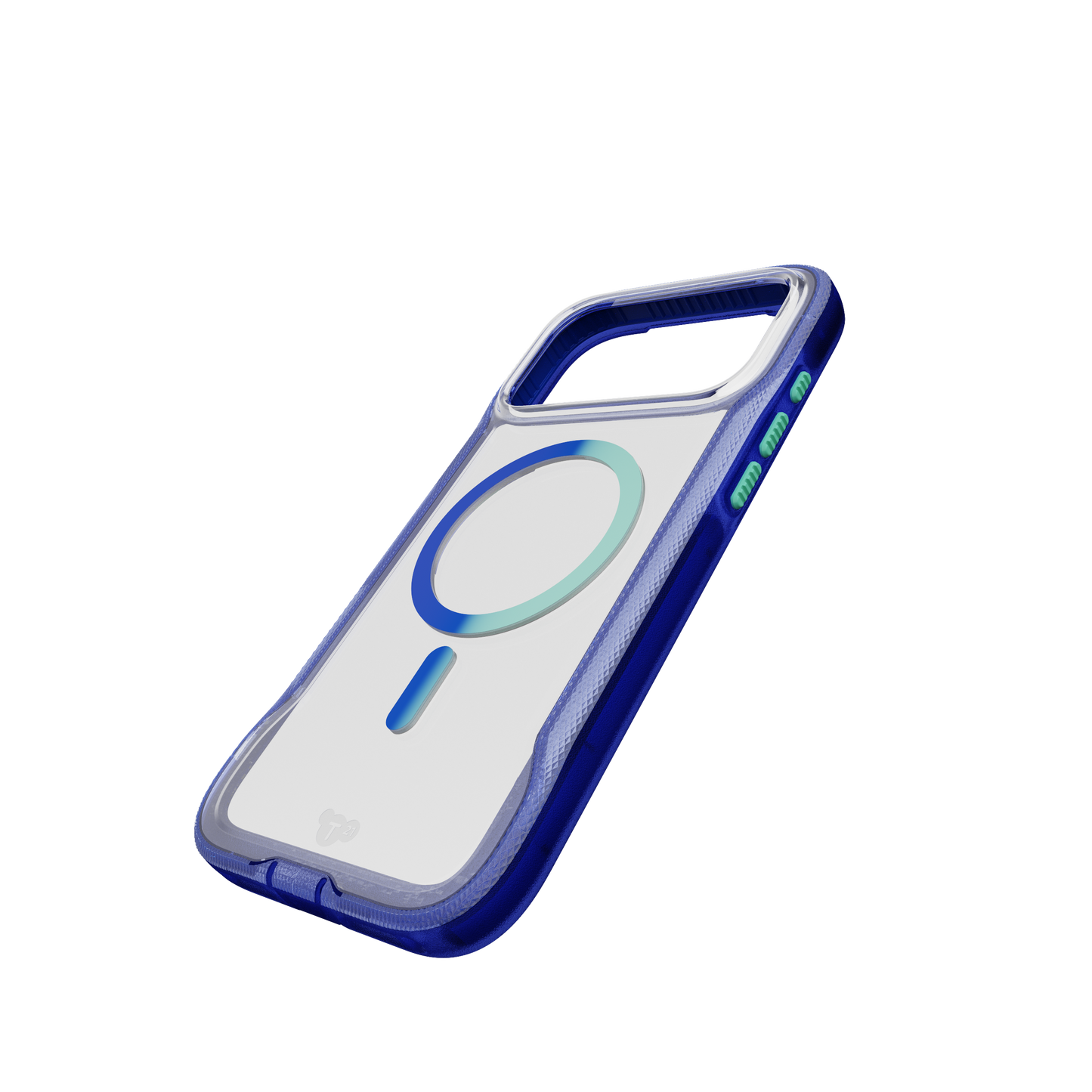 TECH21 EvoPro MagSafe Case for iPhone 17 Pro Max - Electric Blue/Jelly Mint