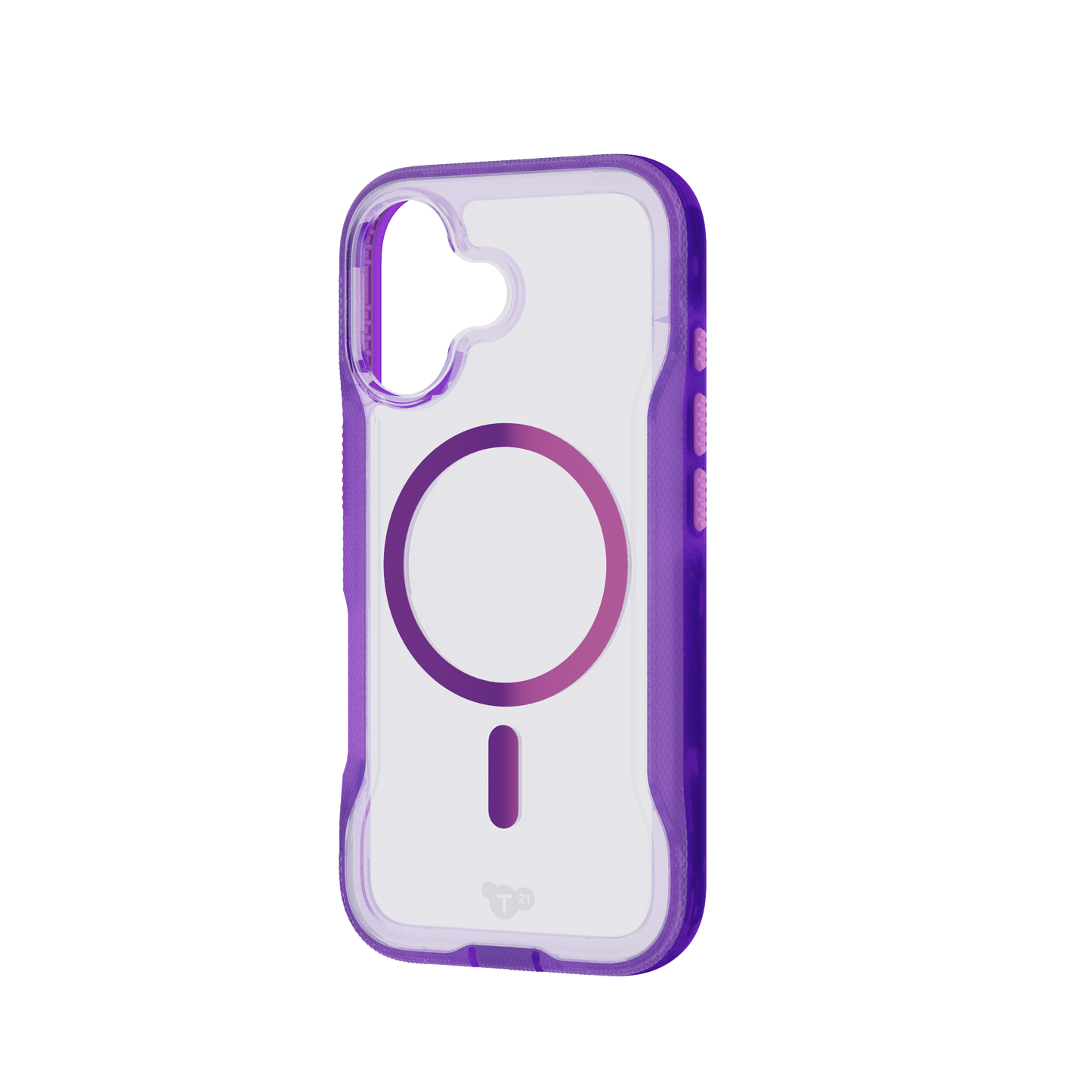 TECH21 EvoPro MagSafe Case for iPhone 17 - Kindred Purple/Cyber Pink