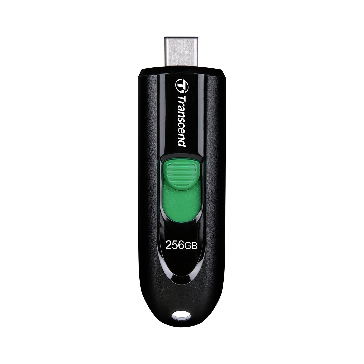 TRANSCEND JetFlash 790C Flash Drive Type C 256GB  - Black