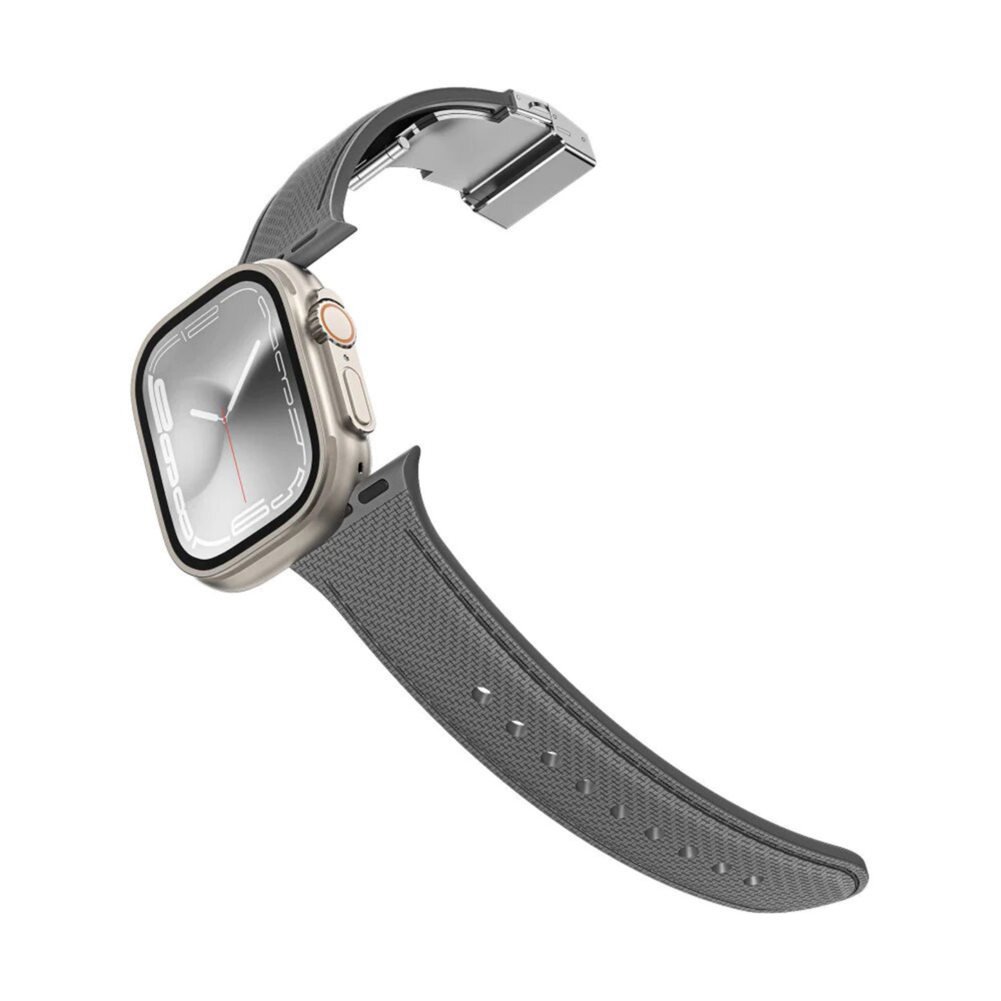 AMAZINGTHING Titan Swift Watch Strap for Apple Watch 42/44/45/49mm - Space Gray