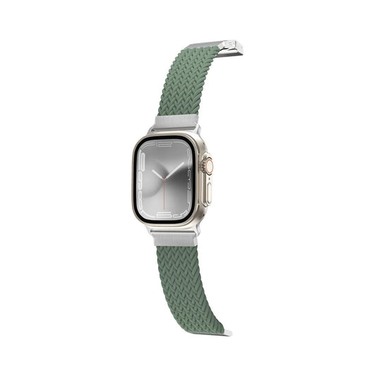 AMAZINGTHING Titan Weave II Watch Strap for Apple Watch 42/44/45/49mm - Green