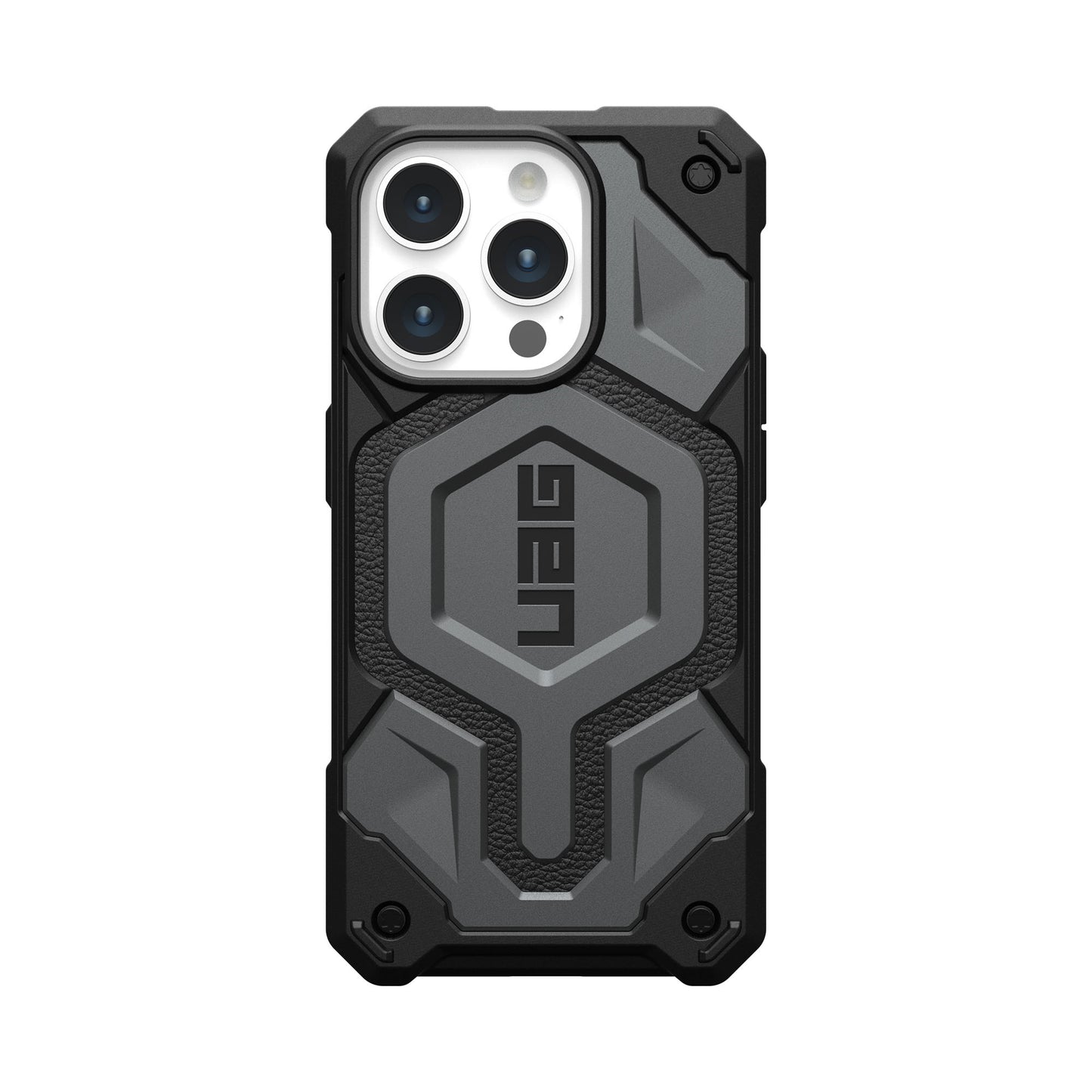 UAG Monarch Pro MagSafe Case for iPhone 15 Pro - Silver