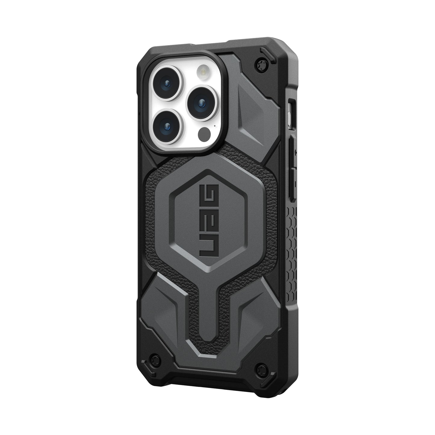 UAG Monarch Pro MagSafe Case for iPhone 15 Pro - Silver