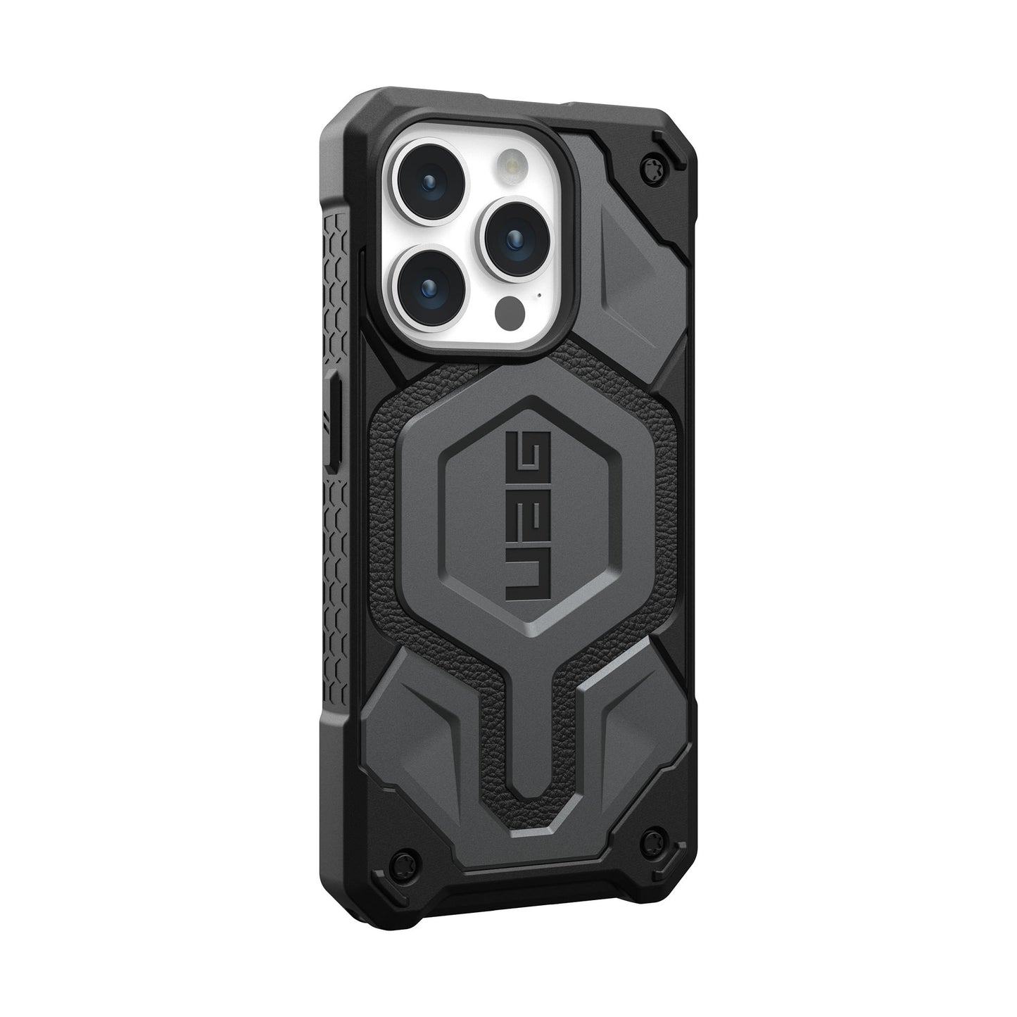 UAG Monarch Pro MagSafe Case for iPhone 15 Pro - Silver