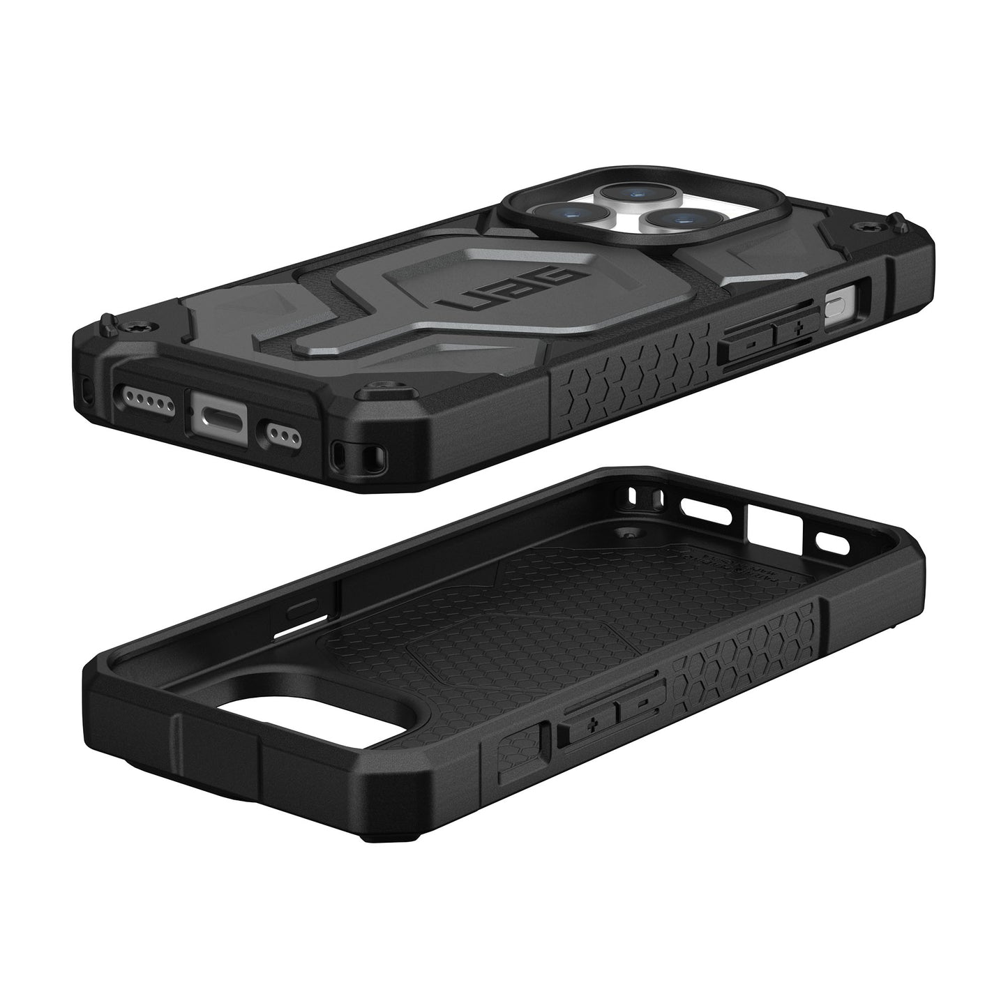 UAG Monarch Pro MagSafe Case for iPhone 15 Pro - Silver