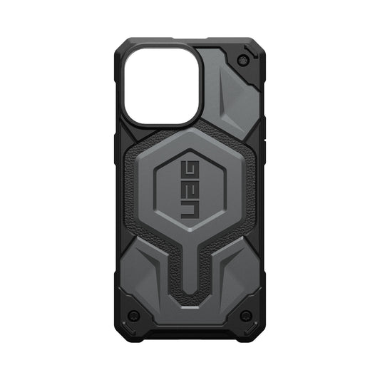 UAG Monarch Pro MagSafe Case for iPhone 15 Pro Max - Silver