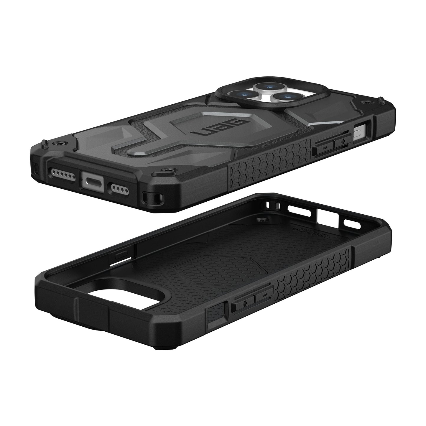 UAG Monarch Pro MagSafe Case for iPhone 15 Pro Max - Silver