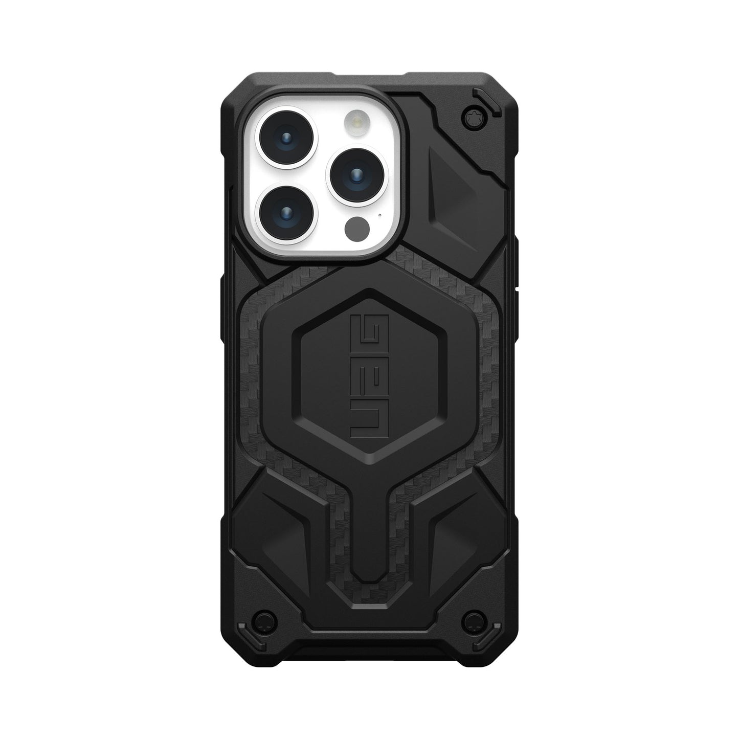 UAG Monarch Pro MagSafe Case for iPhone 15 Pro - Carbon Fiber