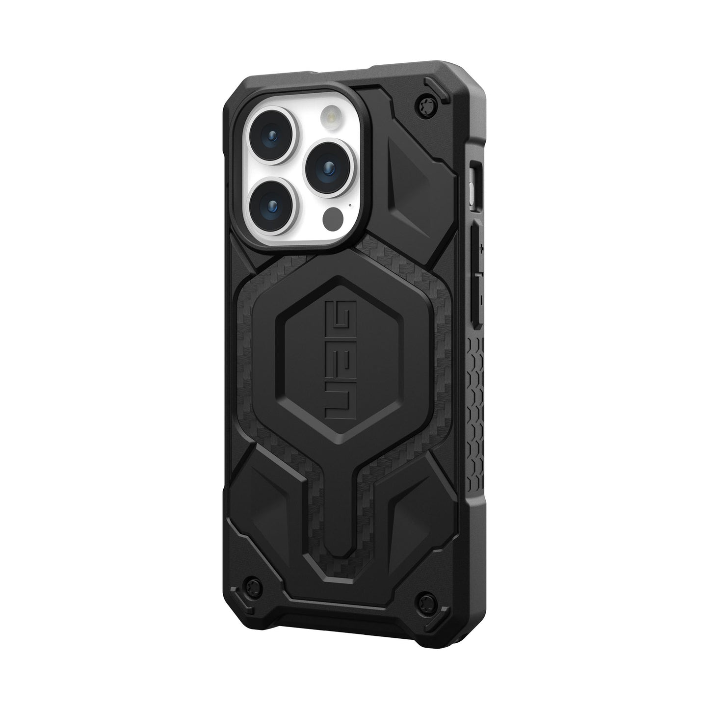 UAG Monarch Pro MagSafe Case for iPhone 15 Pro - Carbon Fiber