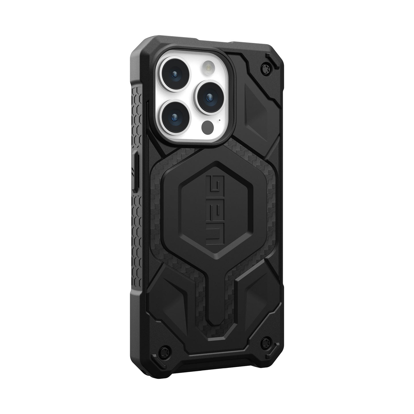 UAG Monarch Pro MagSafe Case for iPhone 15 Pro - Carbon Fiber