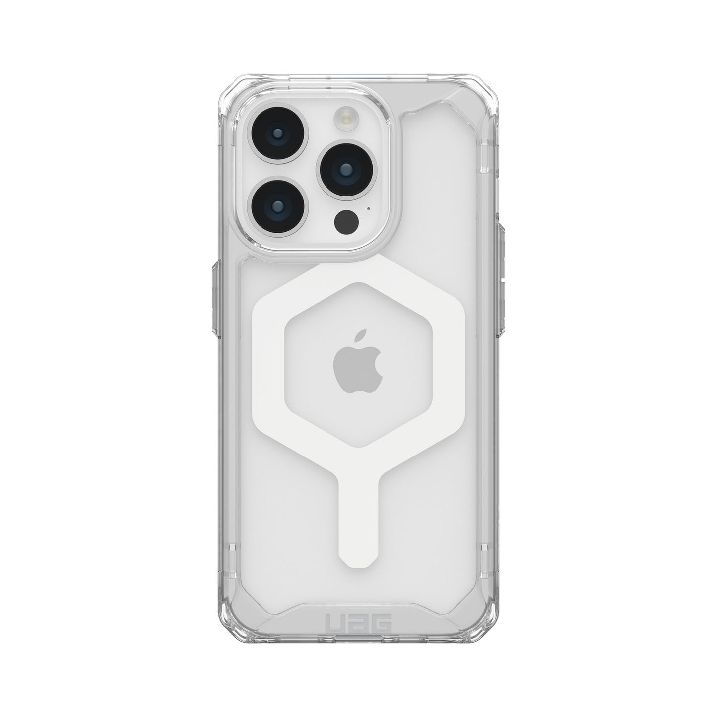 UAG Plyo MagSafe Case for iPhone 15 Pro - Ice/White