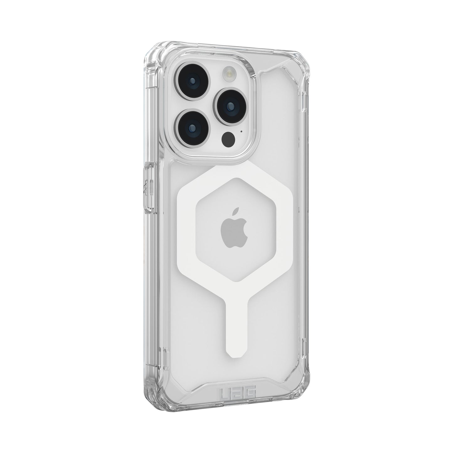 UAG Plyo MagSafe Case for iPhone 15 Pro - Ice/White