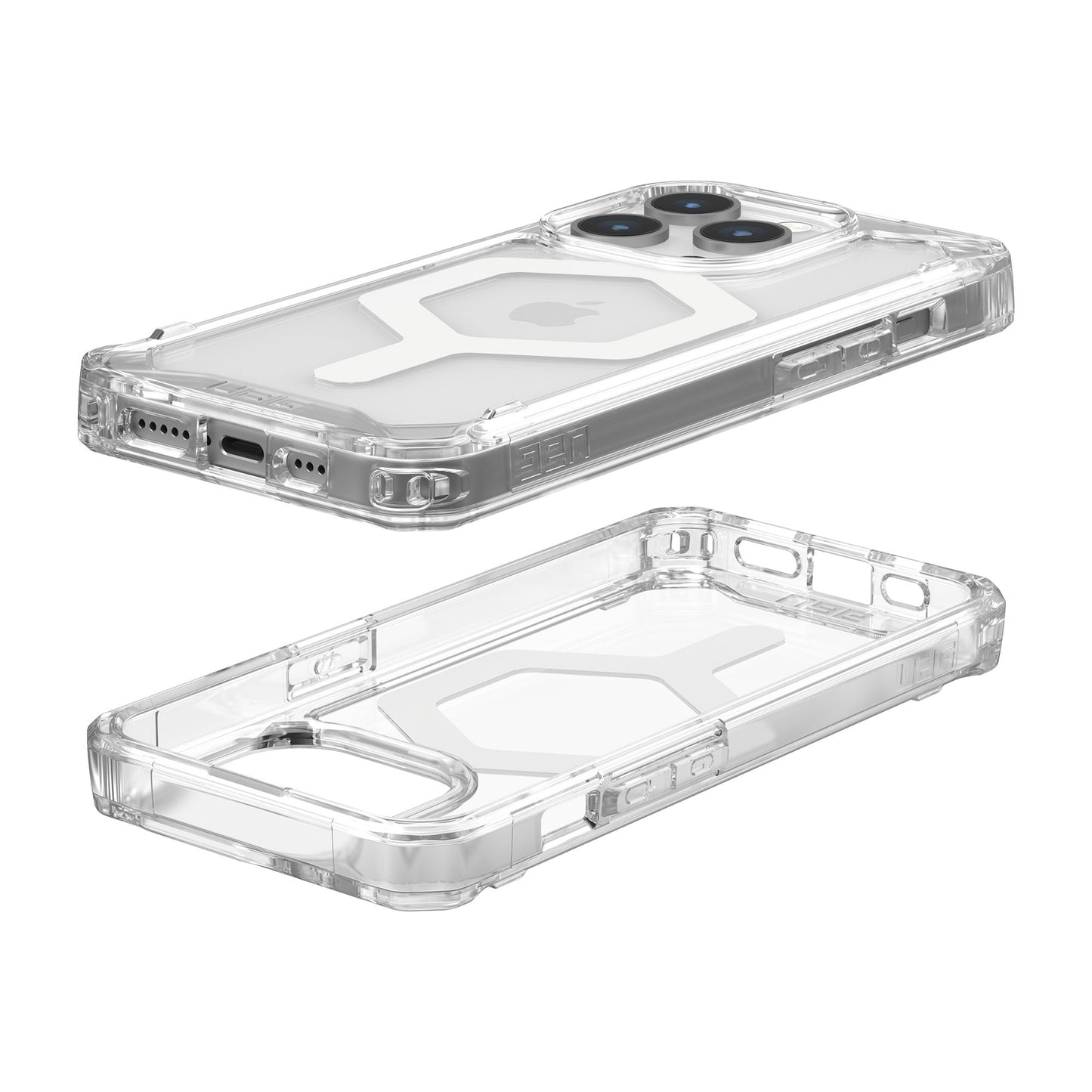 UAG Plyo MagSafe Case for iPhone 15 Pro - Ice/White