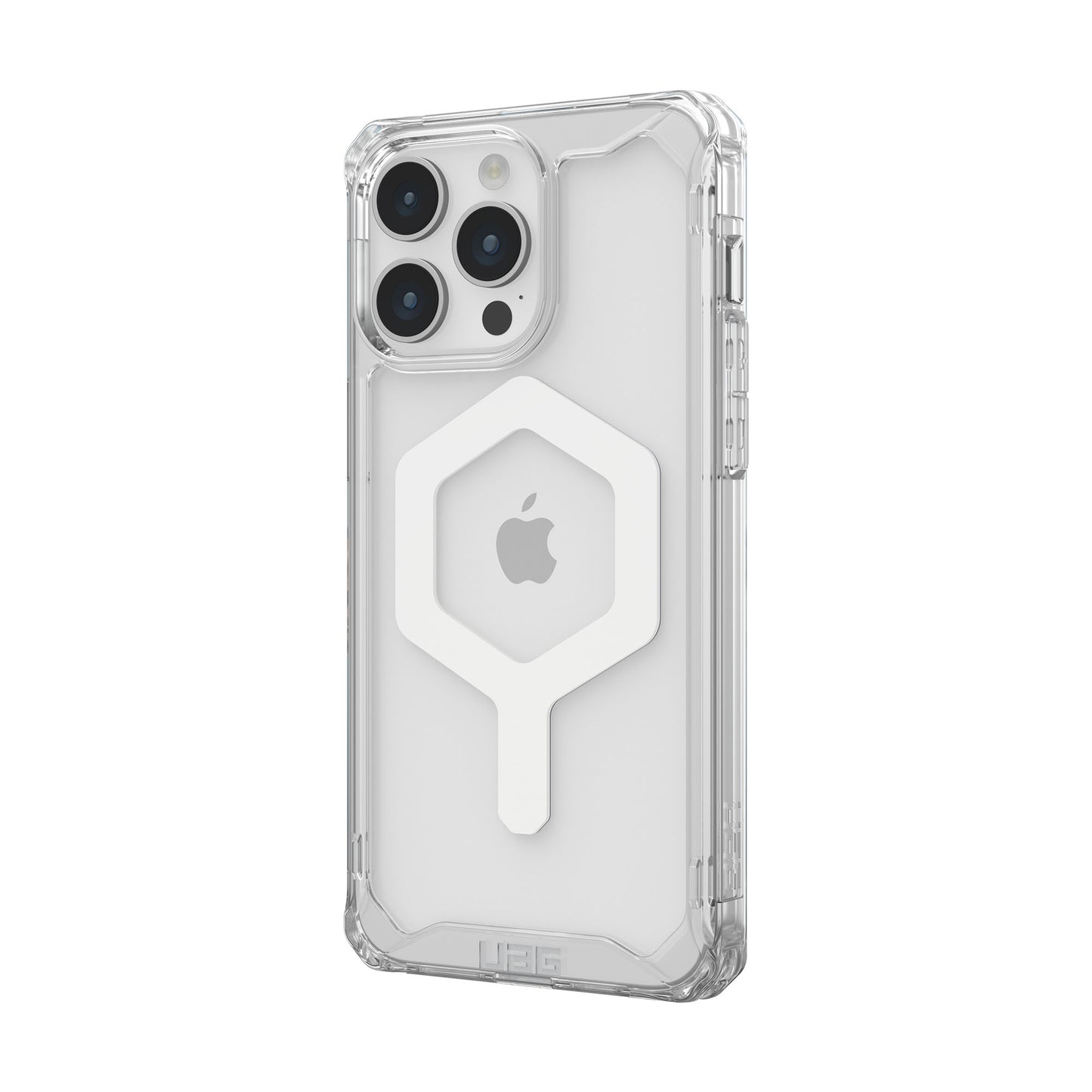 UAG Plyo MagSafe Case for iPhone 15 Pro Max - Ice/White