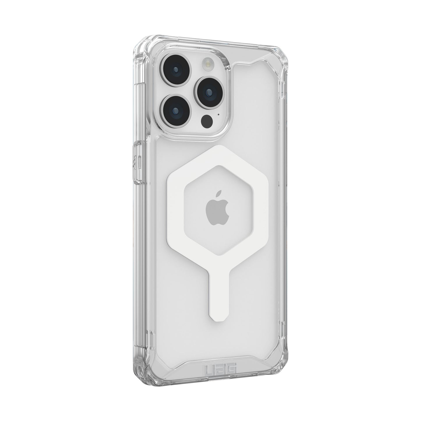 UAG Plyo MagSafe Case for iPhone 15 Pro Max - Ice/White