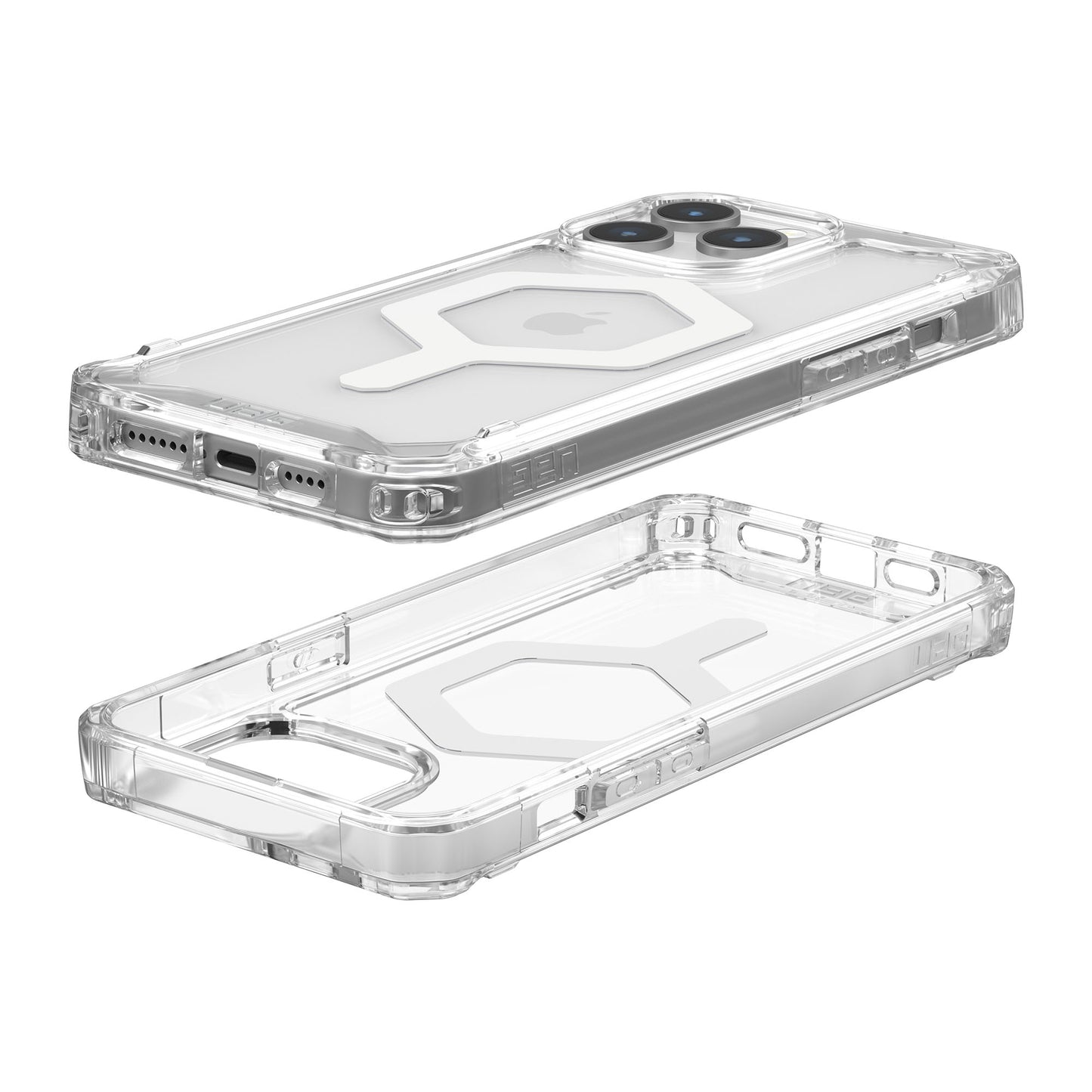 UAG Plyo MagSafe Case for iPhone 15 Pro Max - Ice/White