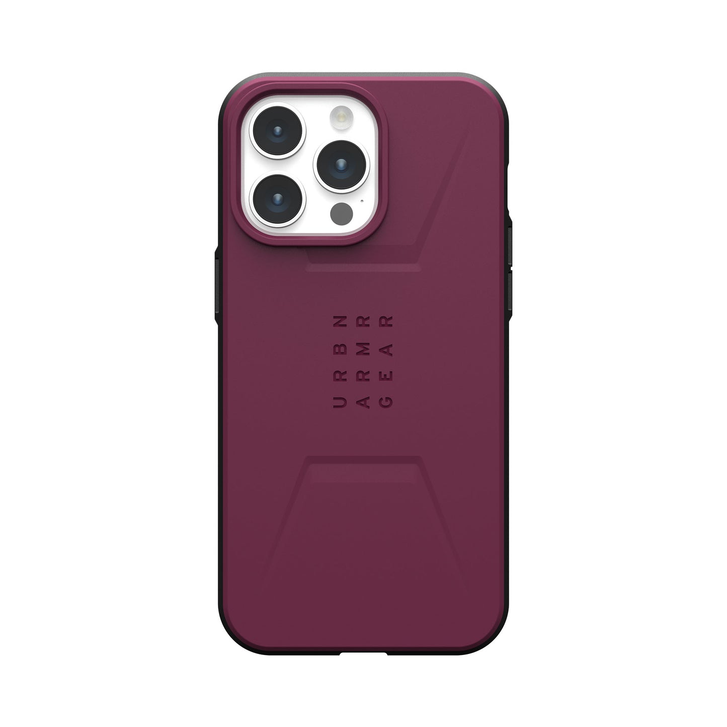 UAG Civilian MagSafe Case for iPhone 15 Pro Max - Bordeaux