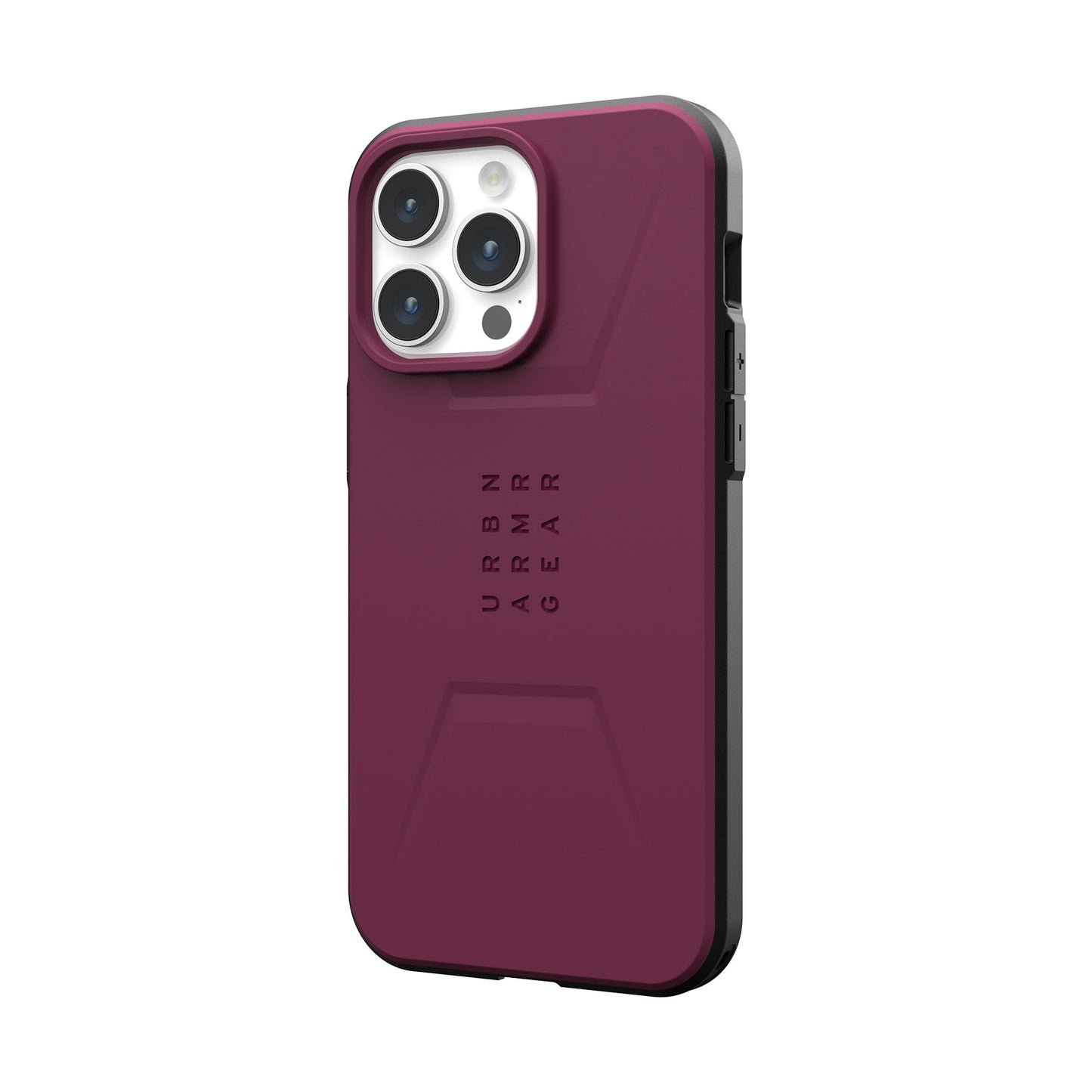 UAG Civilian MagSafe Case for iPhone 15 Pro Max - Bordeaux