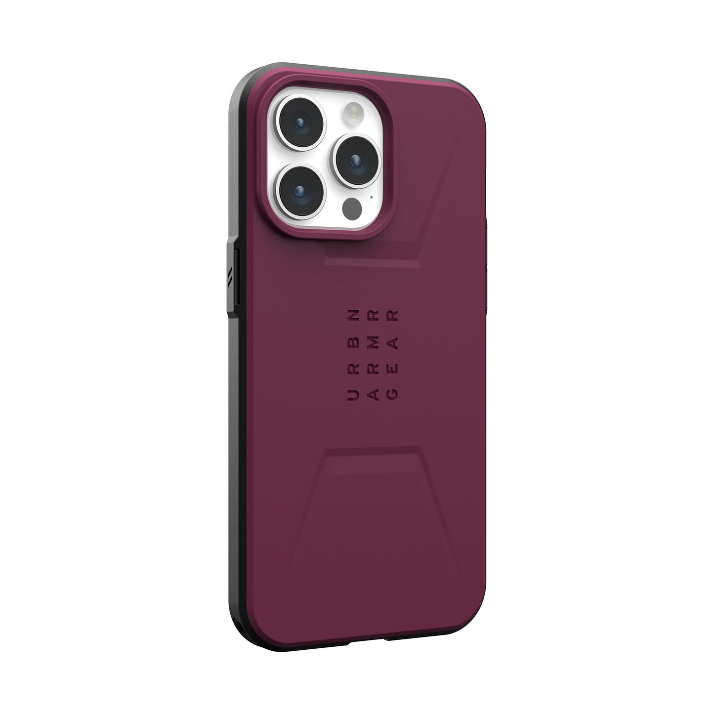 UAG Civilian MagSafe Case for iPhone 15 Pro Max - Bordeaux