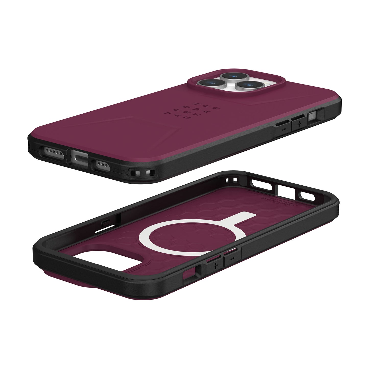 UAG Civilian MagSafe case for iPhone 15 Pro Max – Maple