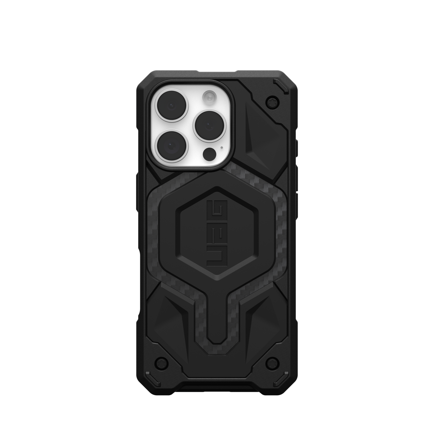 UAG Monarch Pro MagSafe Case for iPhone 16 Pro - Carbon Fiber