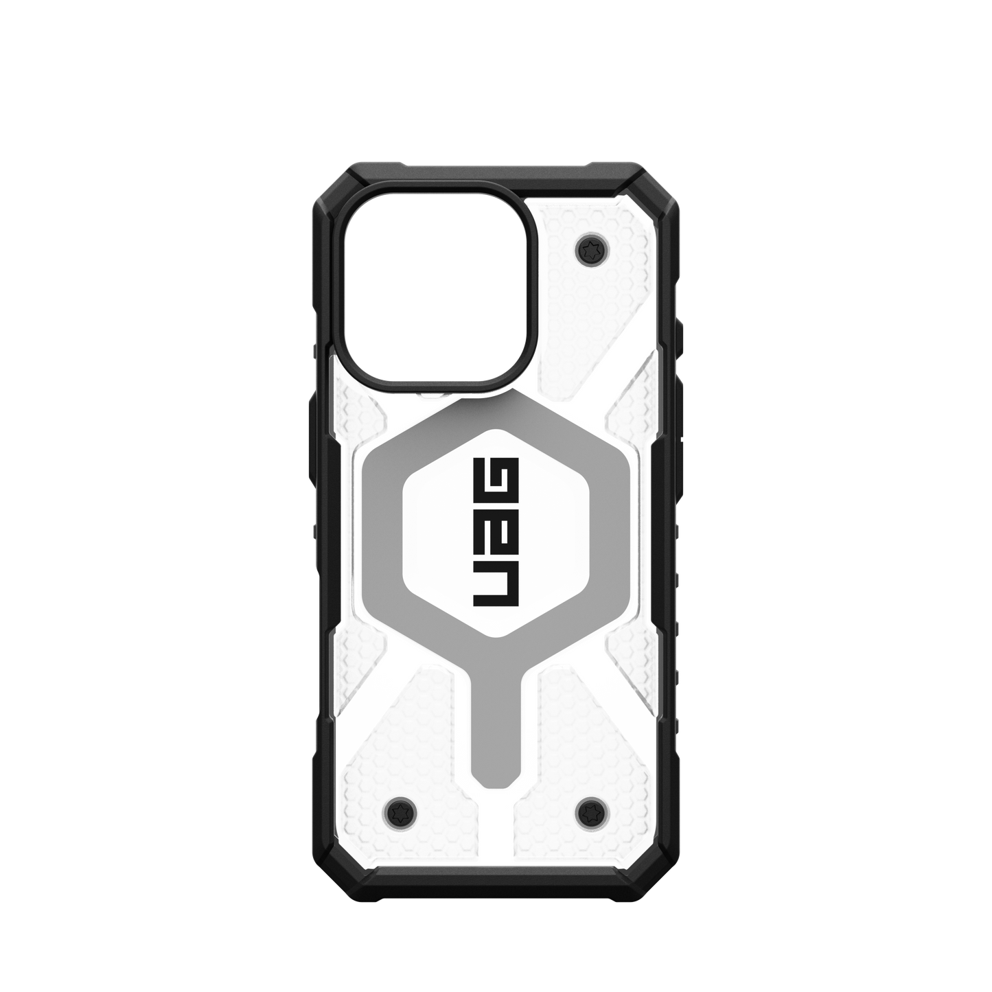 UAG Pathfinder Clear MagSafe Case for iPhone 16 Pro - Ice/Silver