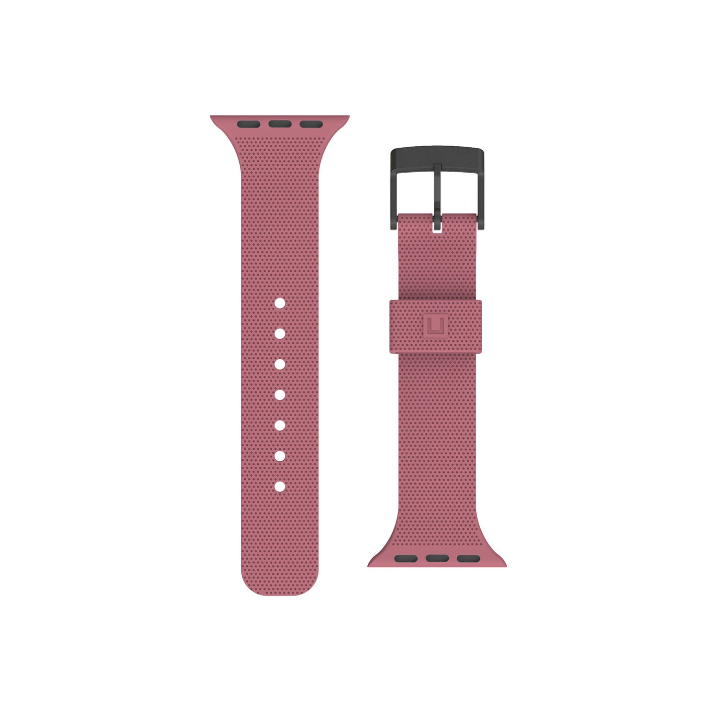 U BY UAG [U] Dot Silicone Strap for Apple Watch 38/40/41 mm - Dusty Rose