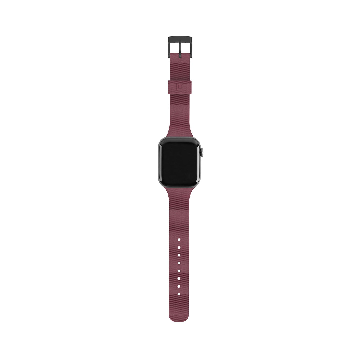 U BY UAG [U] Dot Silicone Strap for Apple Watch 42/44/45 mm - Aubergine