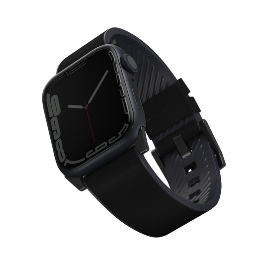 UNIQ Straden Watch Strap for Apple Watch 42/44/45/49mm - Black