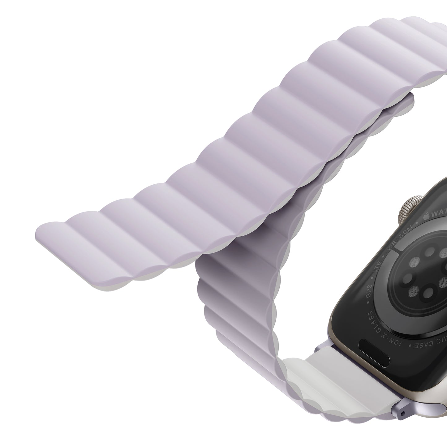 UNIQ Revix Watch Strap for Apple Watch 38/40/41mm - Lilac White