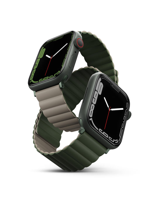 UNIQ Revix Watch Strap for Apple Watch 42/44/45mm - Green Taupe