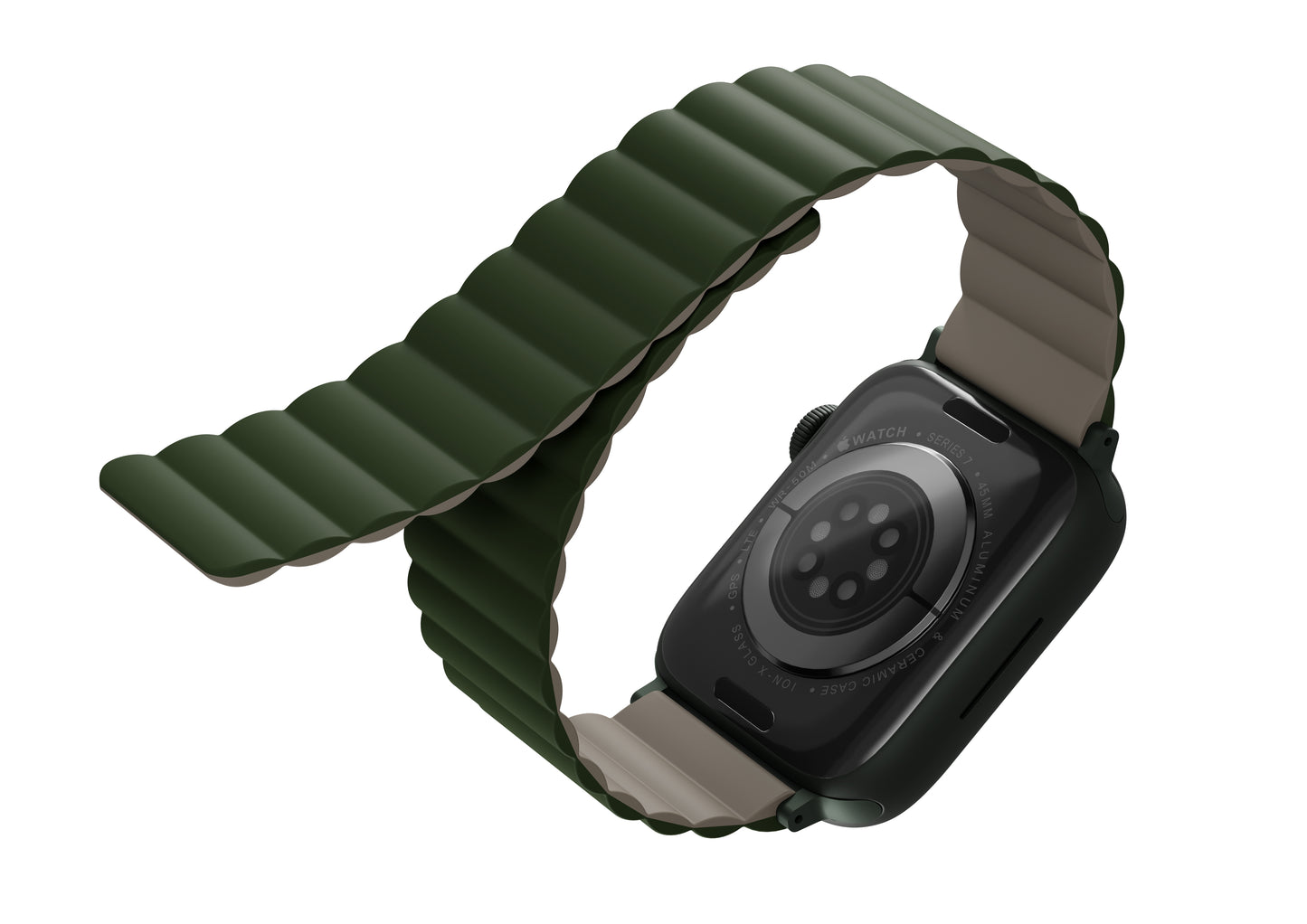 UNIQ Revix Watch Strap for Apple Watch 42/44/45mm - Green Taupe