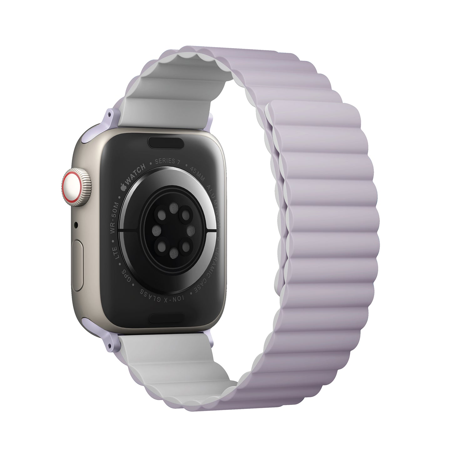 UNIQ Revix Watch Strap for Apple Watch 42/44/45mm - Lilac White