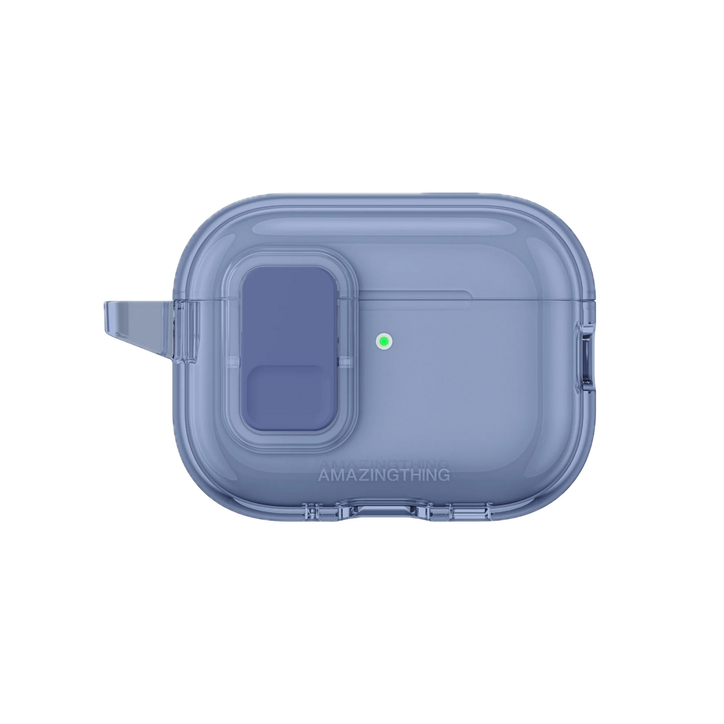 AMAZINGTHING Minimal Click Case for AirPods Pro 3 - Clear Blue