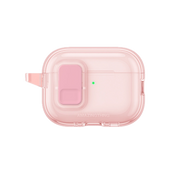 AMAZINGTHING Minimal Click Case for AirPods Pro 3 - Clear Pink