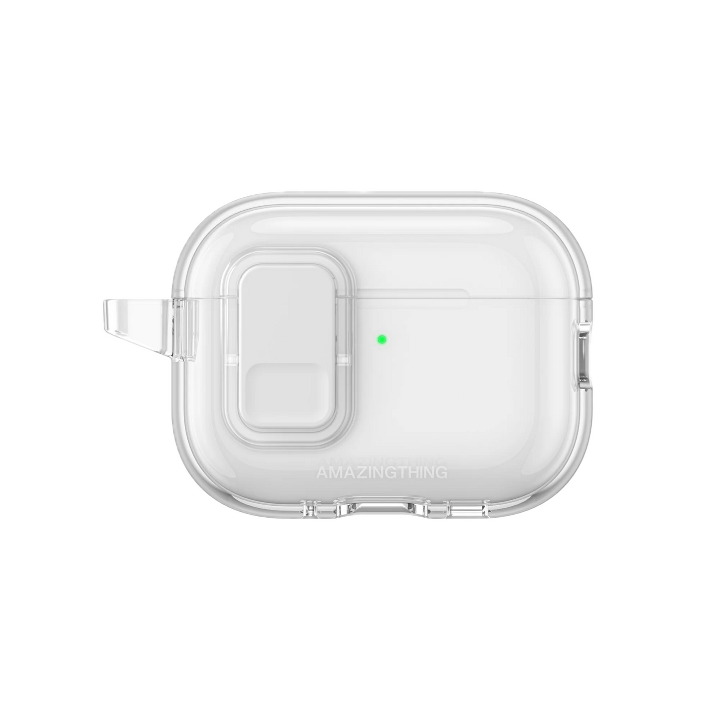 AMAZINGTHING Minimal Click Case for AirPods Pro 3 - Clear