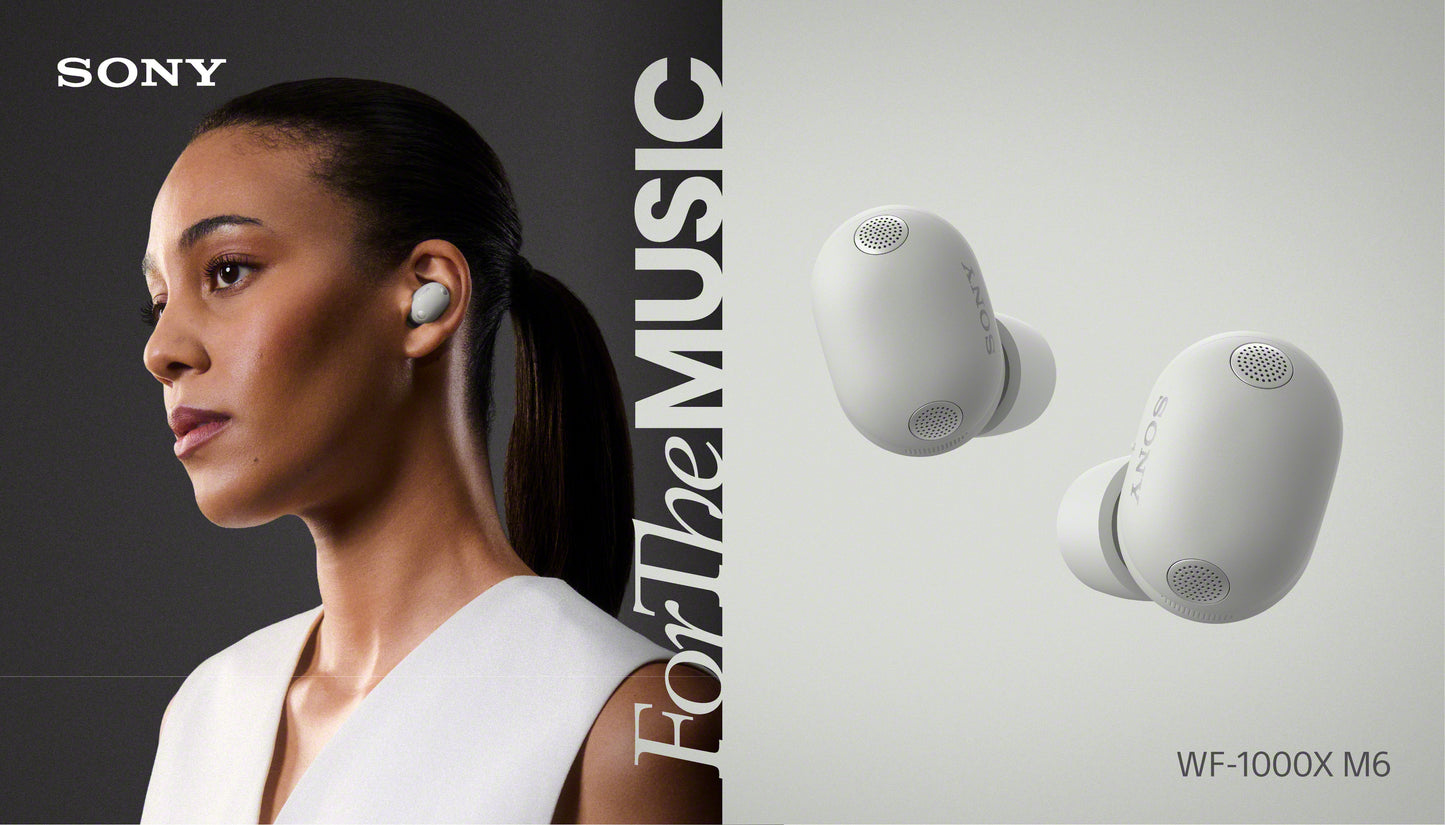 SONY WF-1000XM6 True Wireless Earphones - Silver