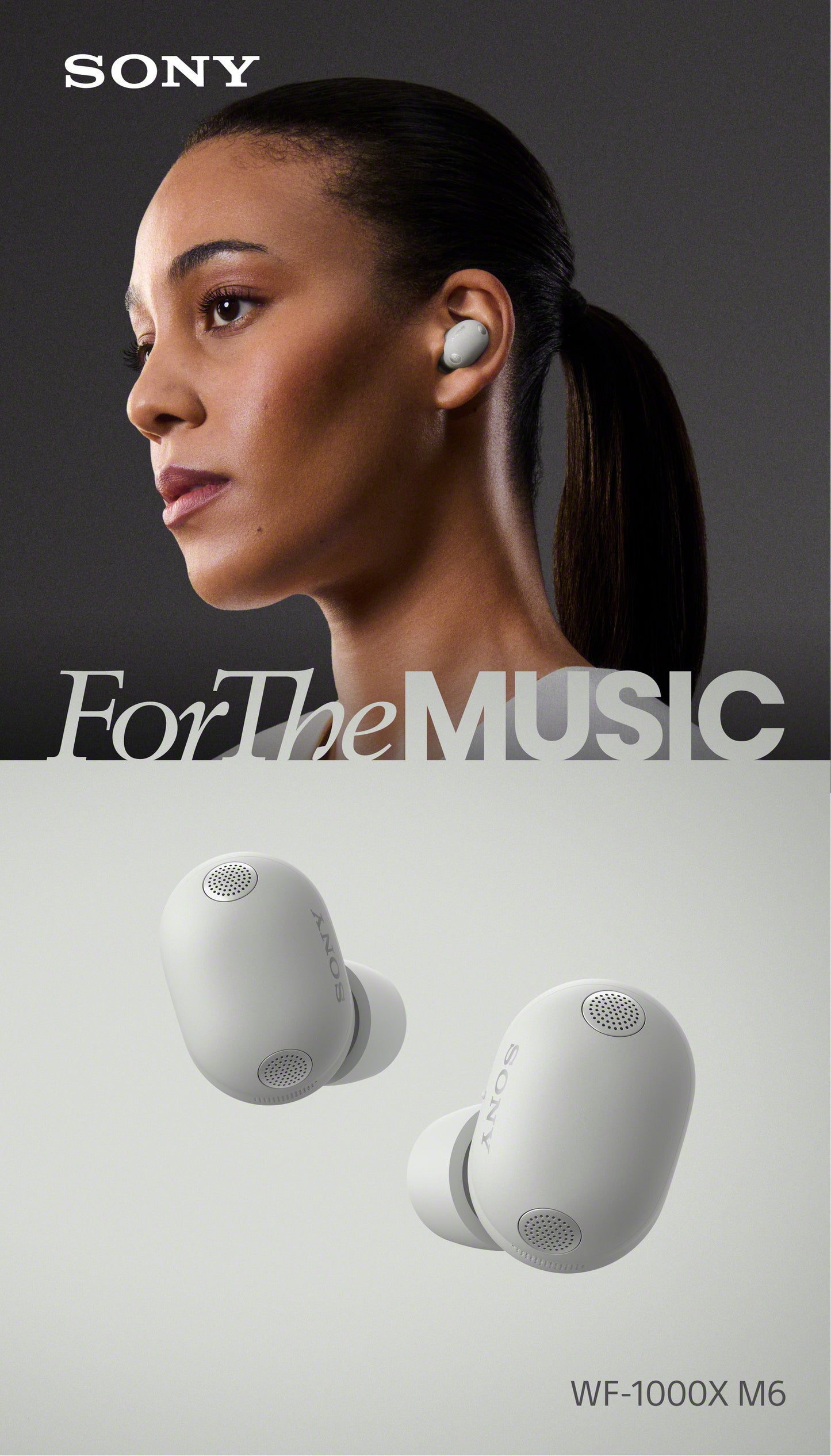 SONY WF-1000XM6 True Wireless Earphones - Silver