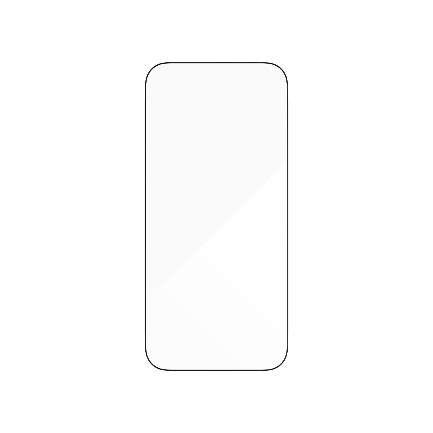 ZAGG Glass Elite Edge Anti-Reflective Screen Protector for iPhone Air - Clear