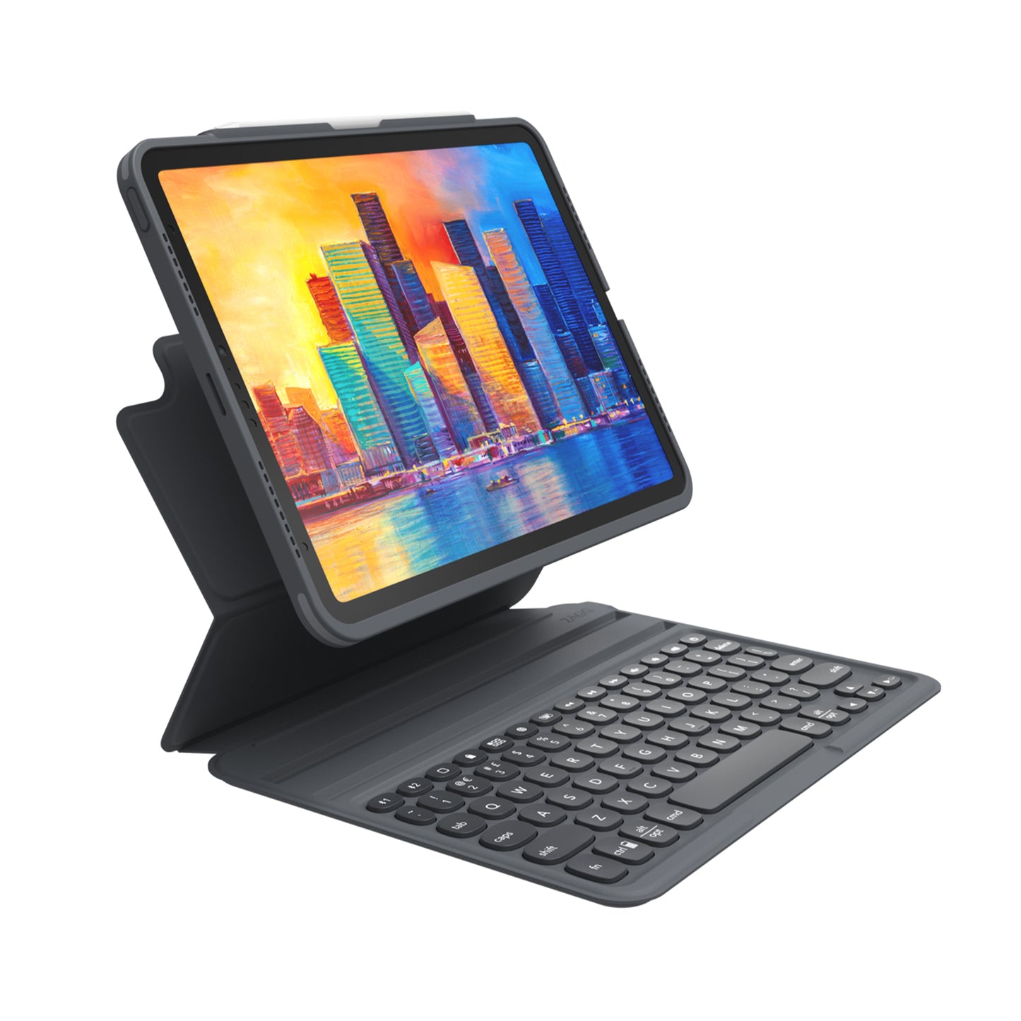 ZAGG Pro Keys Keyboard Case for iPad Air (4th-5th Gen) Black/Gray