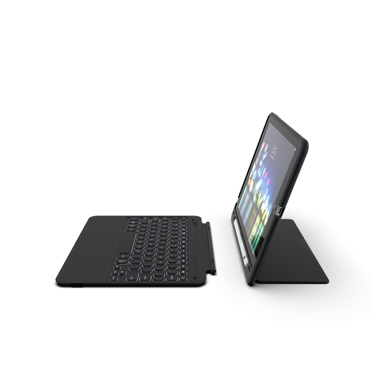 ZAGG Slim Book Go Keyboard Case for iPad 10.2 (7th, 8th, 9th Gen) - Black