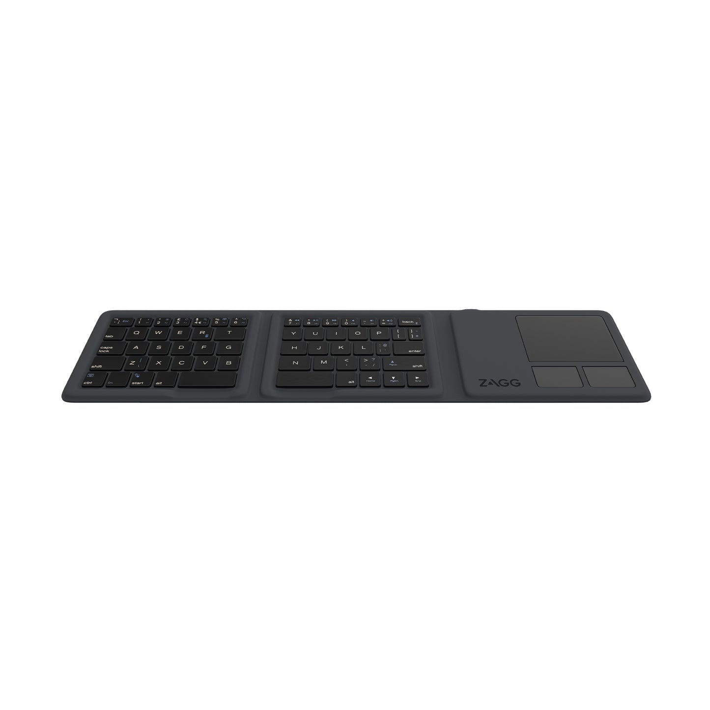 ZAGG TriFold Universal Keyboard with Touchpad - Black