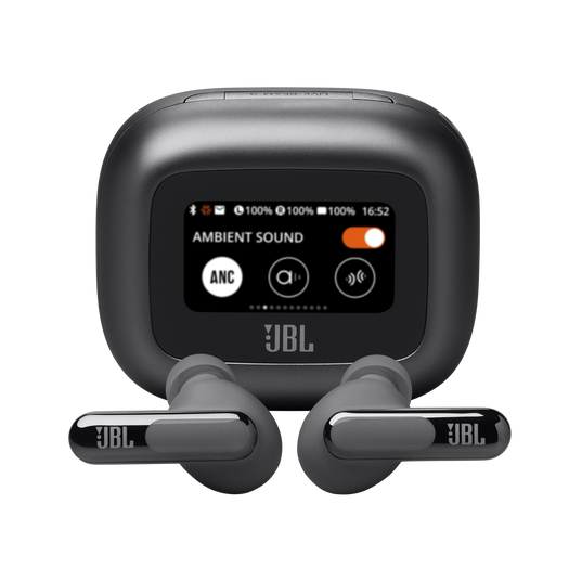 JBL Live Beam 3 True Wireless Noise Cancelling Earbuds - Black