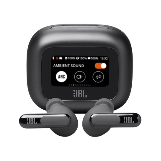 JBL Live Beam 3 True Wireless Noise Cancelling Earbuds - Black