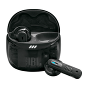JBL Tune Flex 2 Ghost True Wireless Noise Cancelling Open-Stick Earbuds - Black